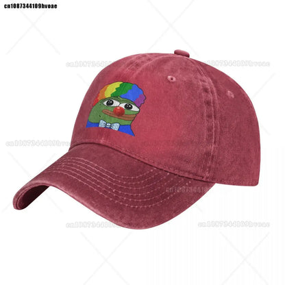 Pepe the Frog Clown Meme Baseball Cap
