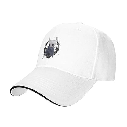 Hollow Knight Game Baseball Cap Vintage Ghost Cartoon