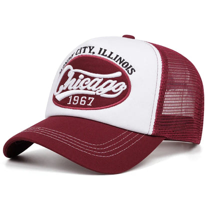 Men's And Women's Outdoor Sports Event Mesh Cap