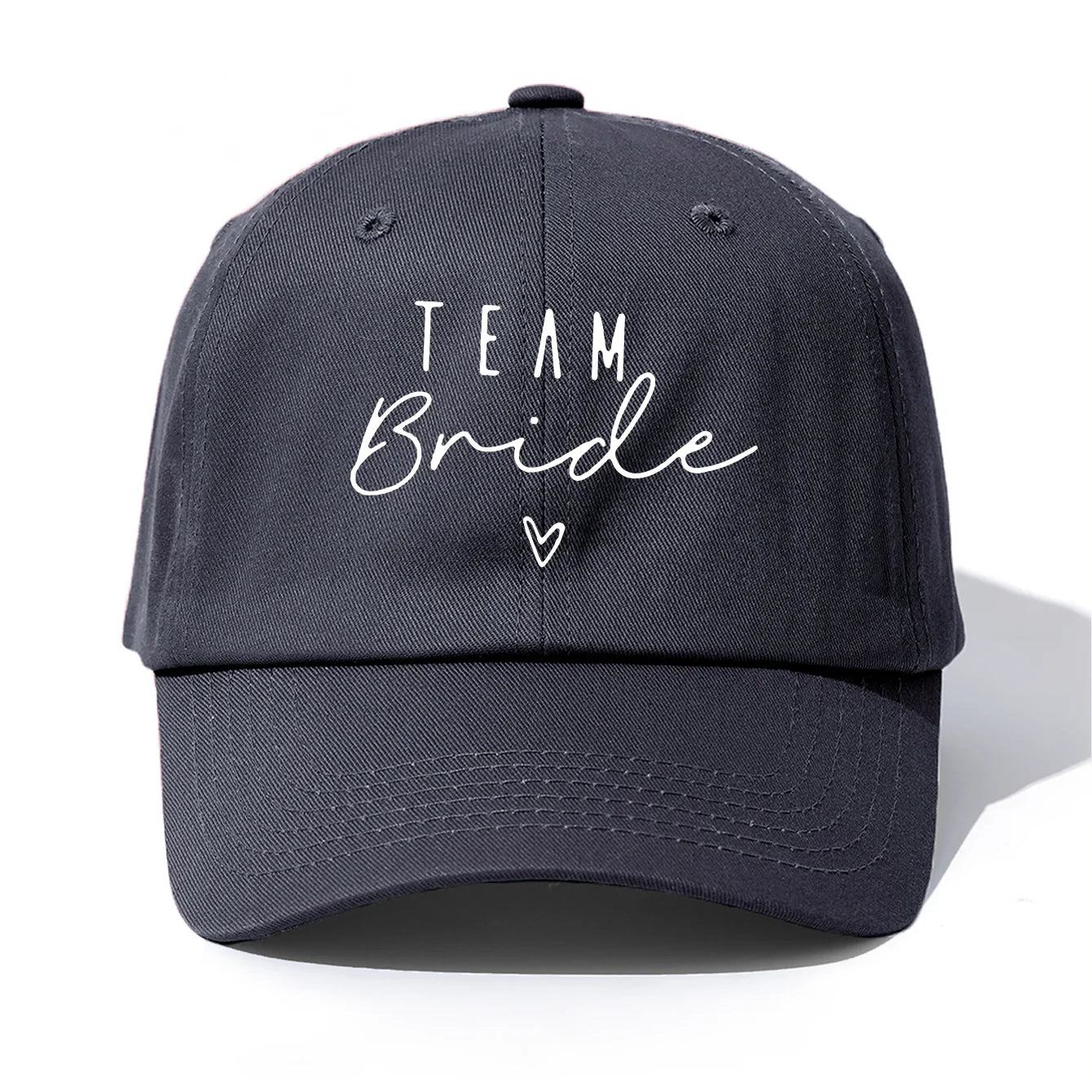 Team Bride Print Baseball Cap