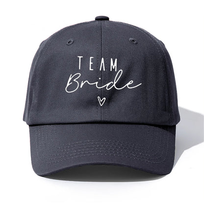 Team Bride Print Baseball Cap