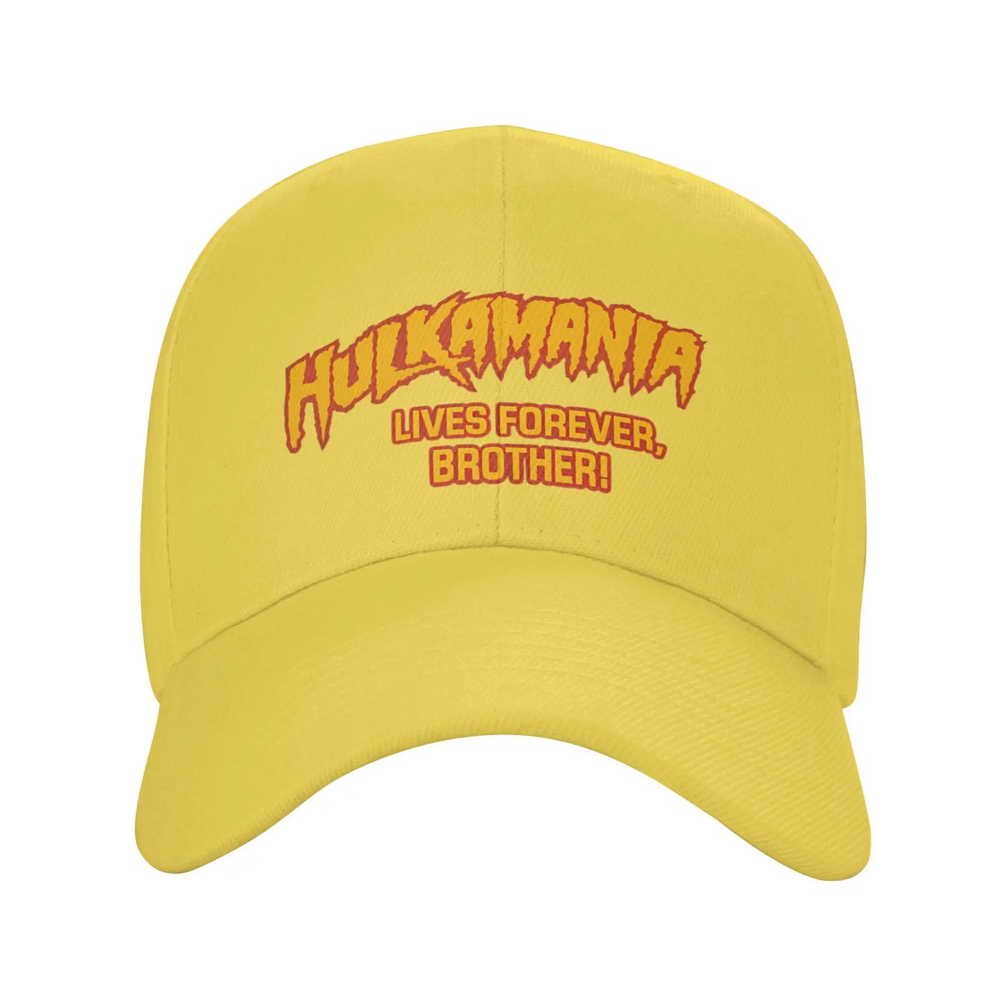 Hulkamania Hulk Hogan Wrestling Hat Adult Sport Baseball Caps