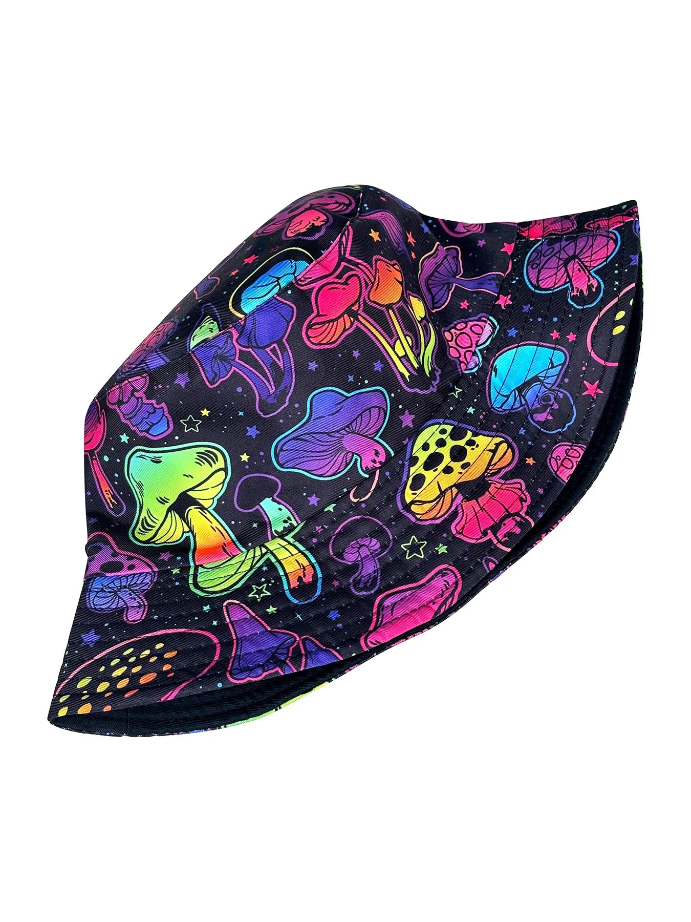 Dreamy Colorful Mushroom Bucket Hat