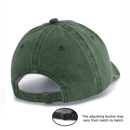HAWAII Print Washed Baseball Cap For Adults