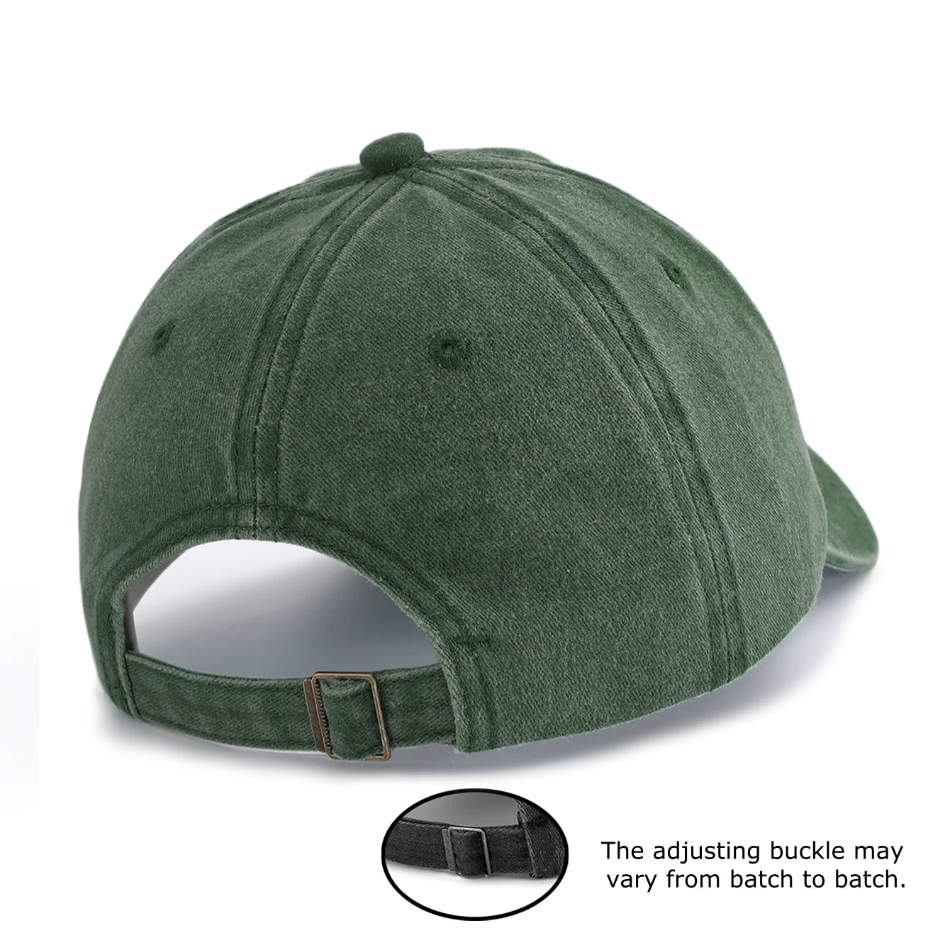 JUST PEACHY Print Washed Baseball Cap for Adults