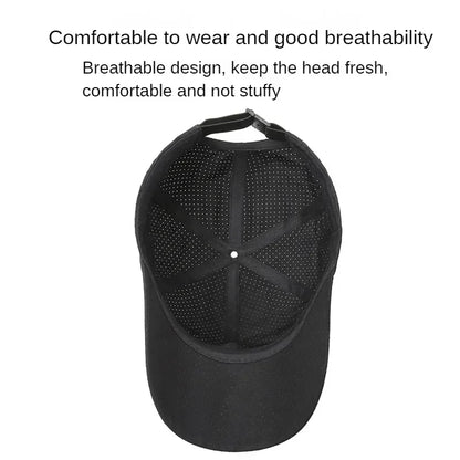 Summer Breathable Mesh Quick Drying Men Women's Baseball Cap