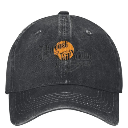 Neil Young Casual Baseball Cap Summer Harvest Trucker Hat