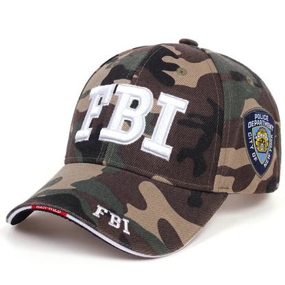 Kanye FBI Fashion Letters Baseball Caps for Men's Women
