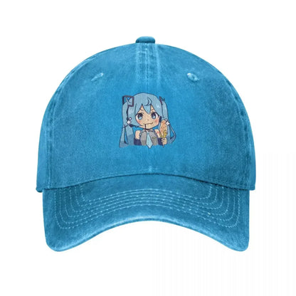 Miku Elote Baseball Cap Derby Hat New In The