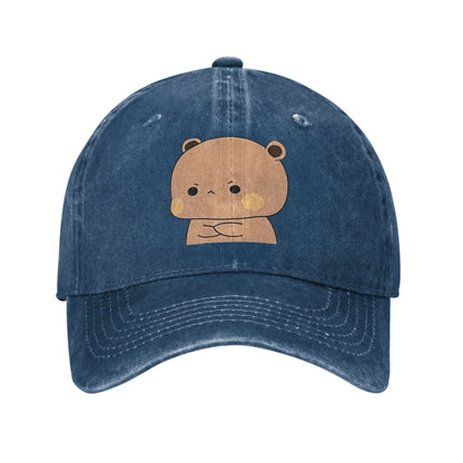 Dudu Is Angry With Bubu Dudu Sad Sun Baseball Cap
