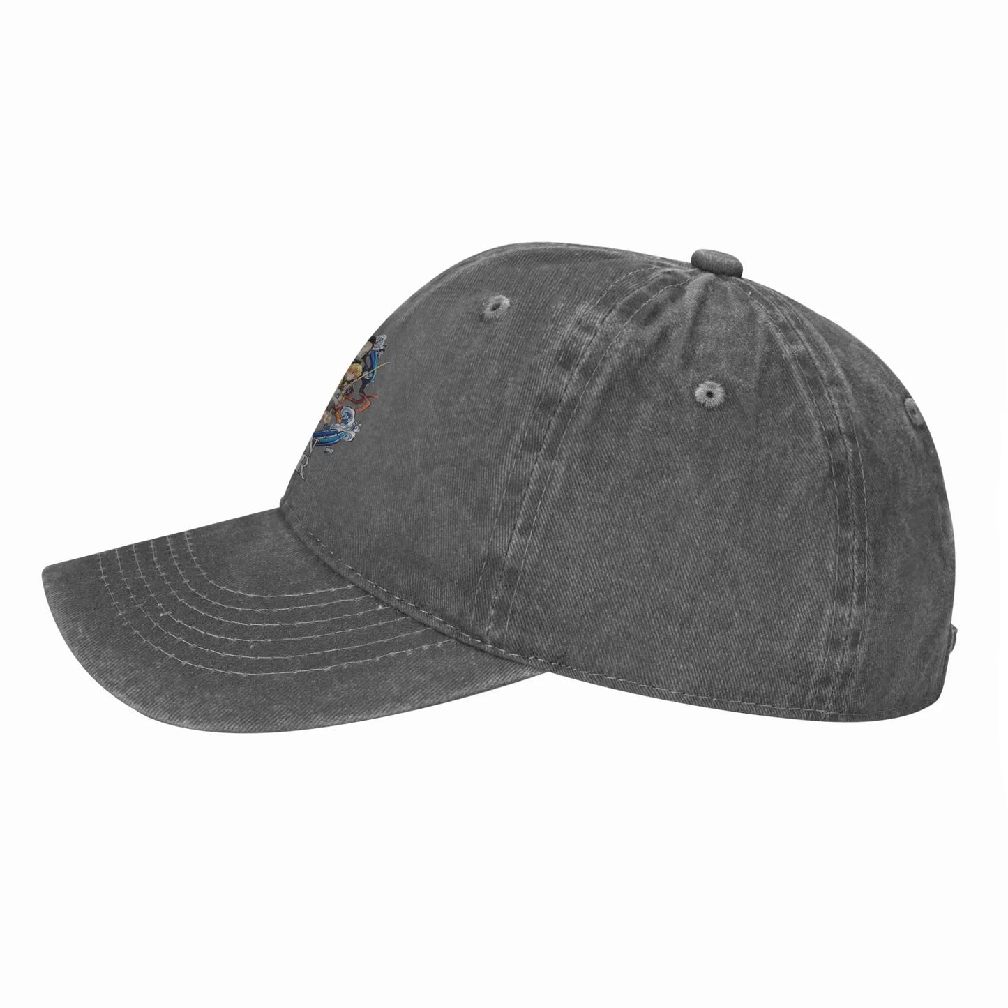 Pure Color Dad Hats Squad Haunting Baseball Caps Demon Slayer