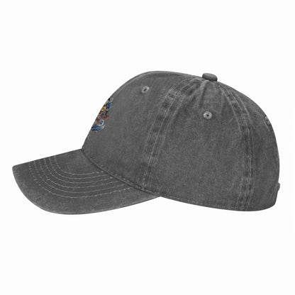 Pure Color Dad Hats Squad Haunting Baseball Caps Demon Slayer