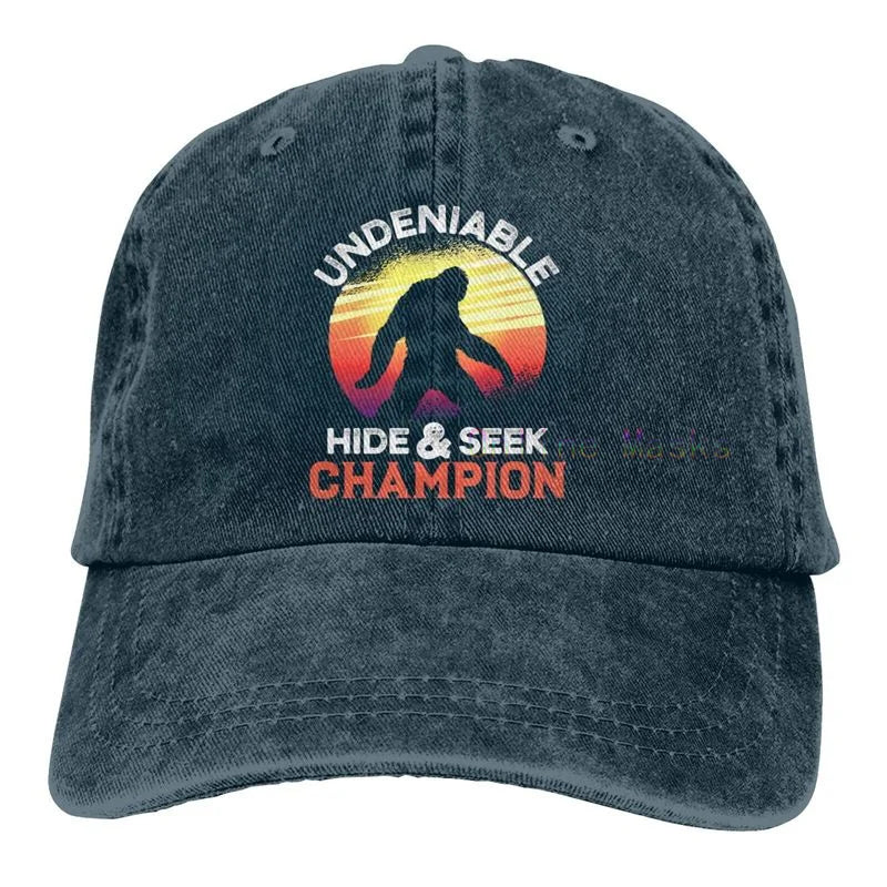 Bigfoot Is Real and He Tried to Eat My Ass Baseball Cap