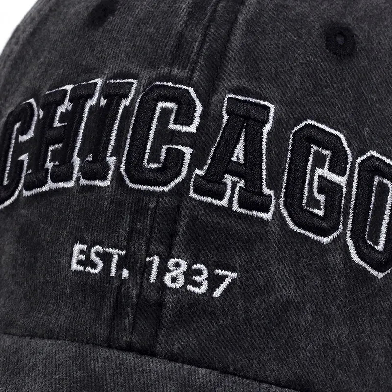 New Letter CHICAGO Baseball Cap Men Women