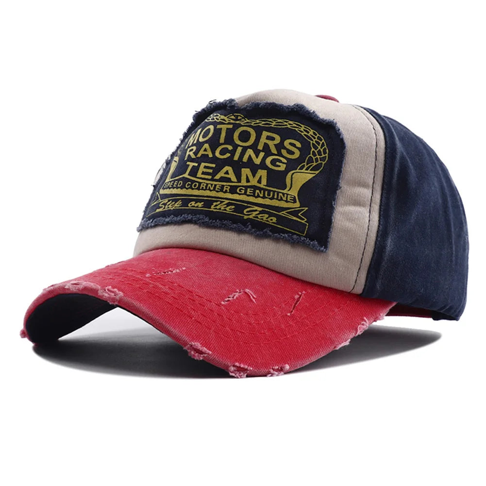 2025 New Casual Letter Print 5 Panel Baseball Cap