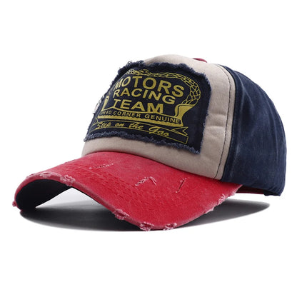 2025 New Casual Letter Print 5 Panel Baseball Cap