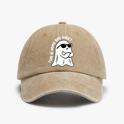 This Is Some Boo Sheet Prints Halloween Baseball Cap