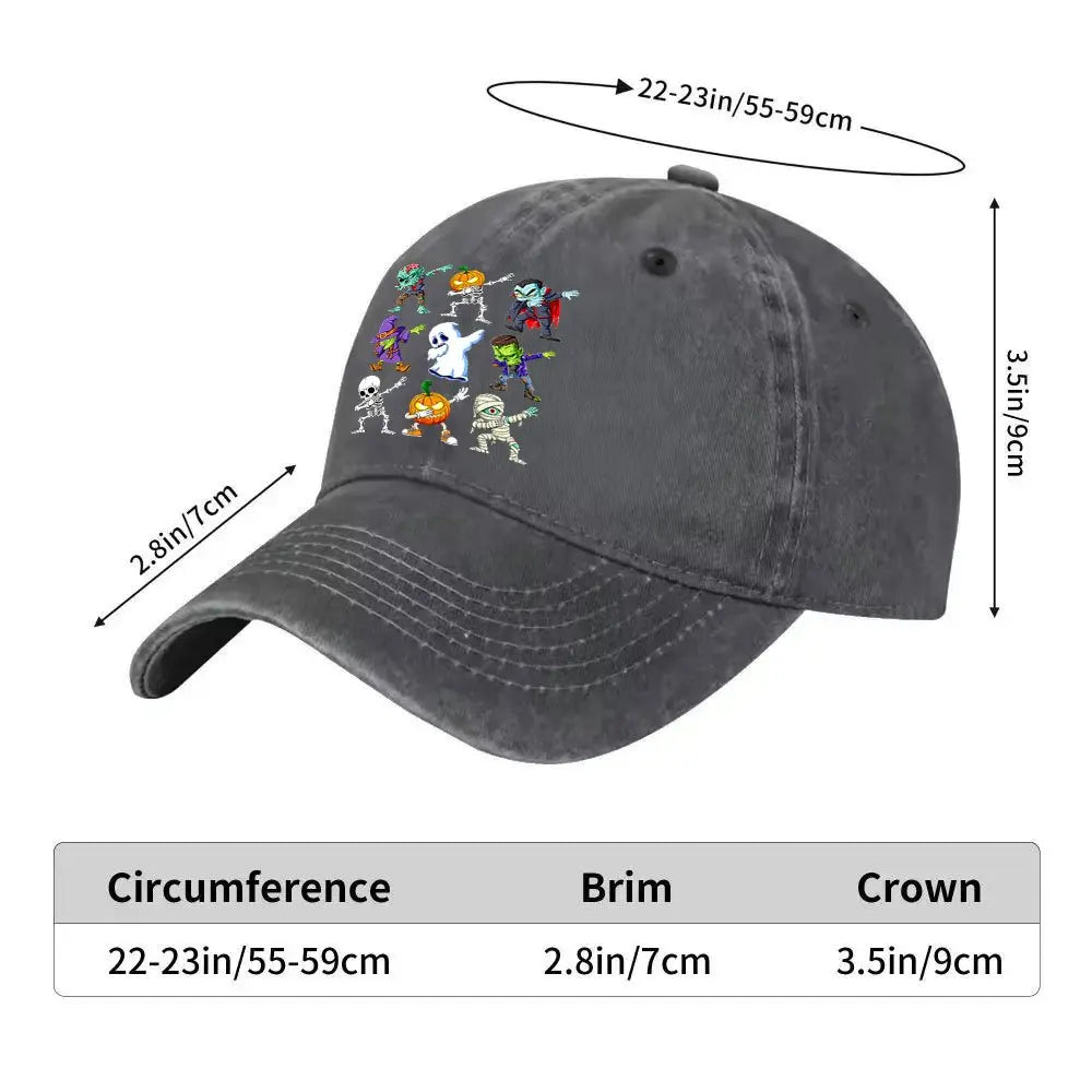 Horror Character Dabbing Baseball Cap