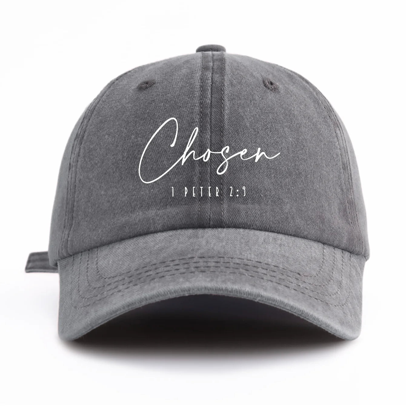 CHOSEN Print Washed Baseball Cap For Adults