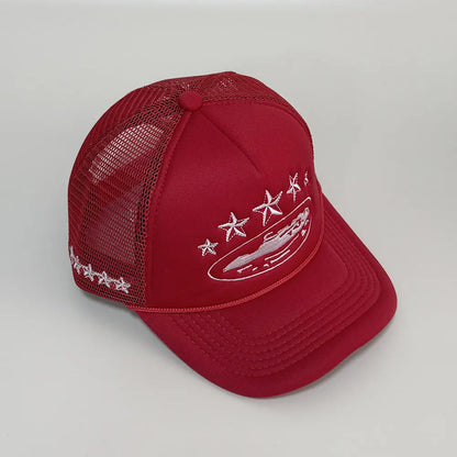 Star Embroidery Baseball Hat