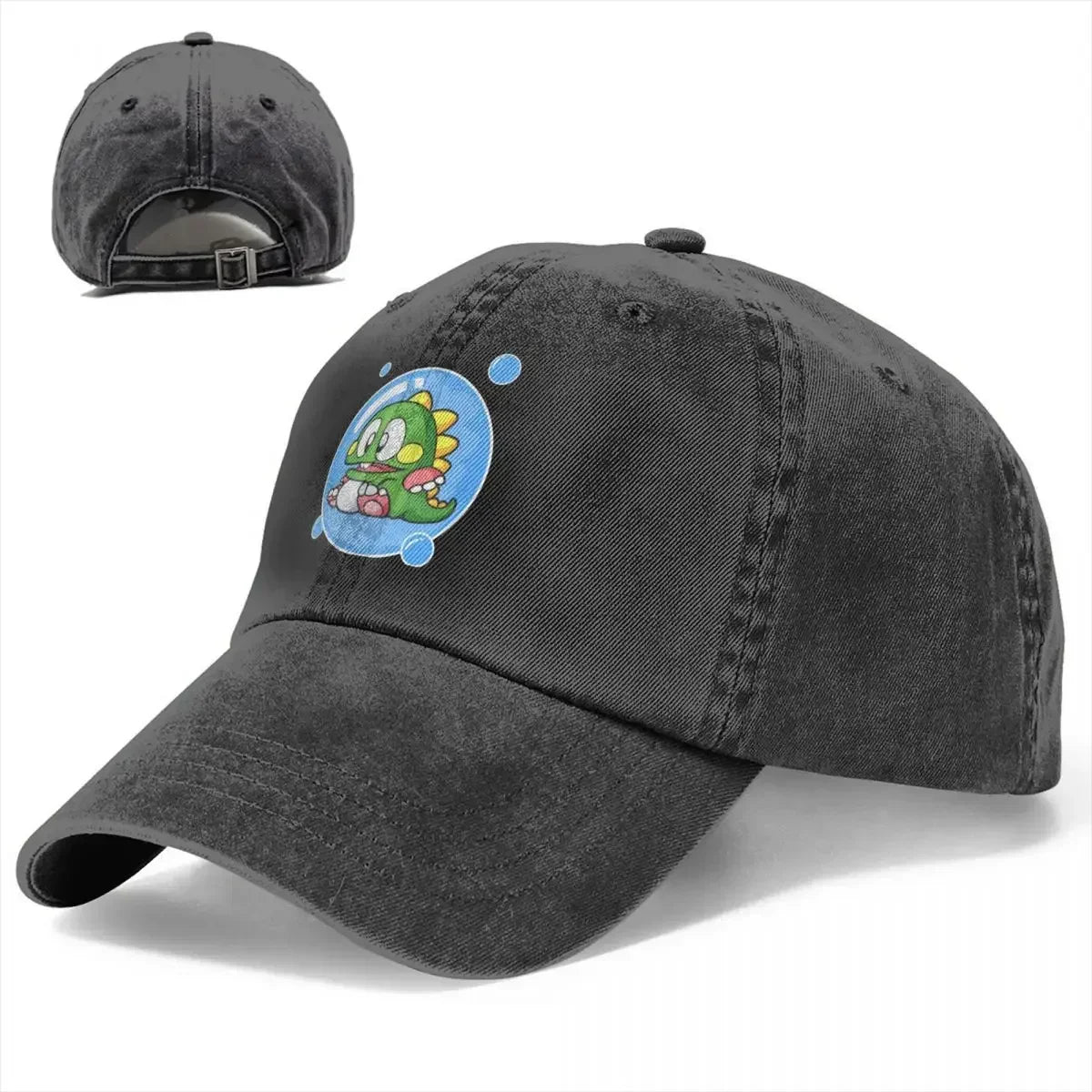 New Vintage Classic Game Bubble Bobble Baseball Cap