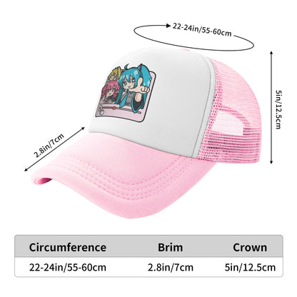 Triple Baka Kasane Teto Akita Neru VOCALOID Playlist Song Baseball Caps