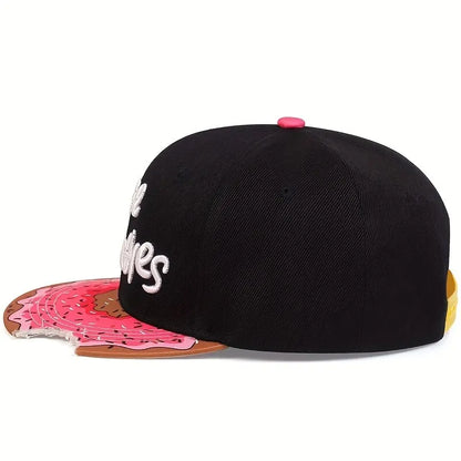 Unisex Letter Embroidery Watermelon Printing Hip-hop Hats Snapback Cap Baseball Caps Sunscreen Hat