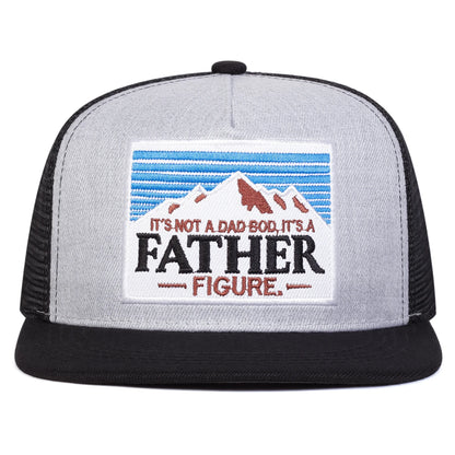 Unisex It's A FATHER Embroidery Hip-hop Net Hats Spring Summer Outdoor