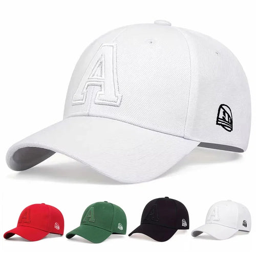 A Letter Embroidered Baseball Cap
