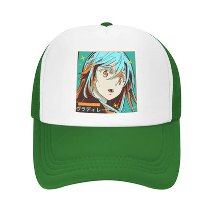86 Eighty Six Anime Milize Aesthetic Baseball Caps