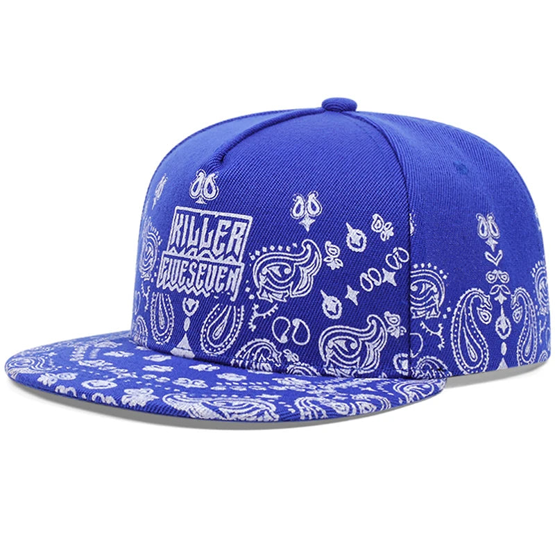 New West Coast Cashew Flower Street Hip Hop Hat Snapback Hat