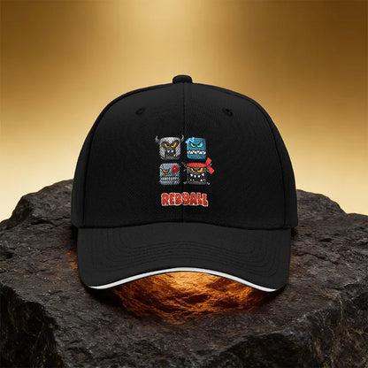 Monster Block Pattern Hat Unisex Printed Baseball Ca