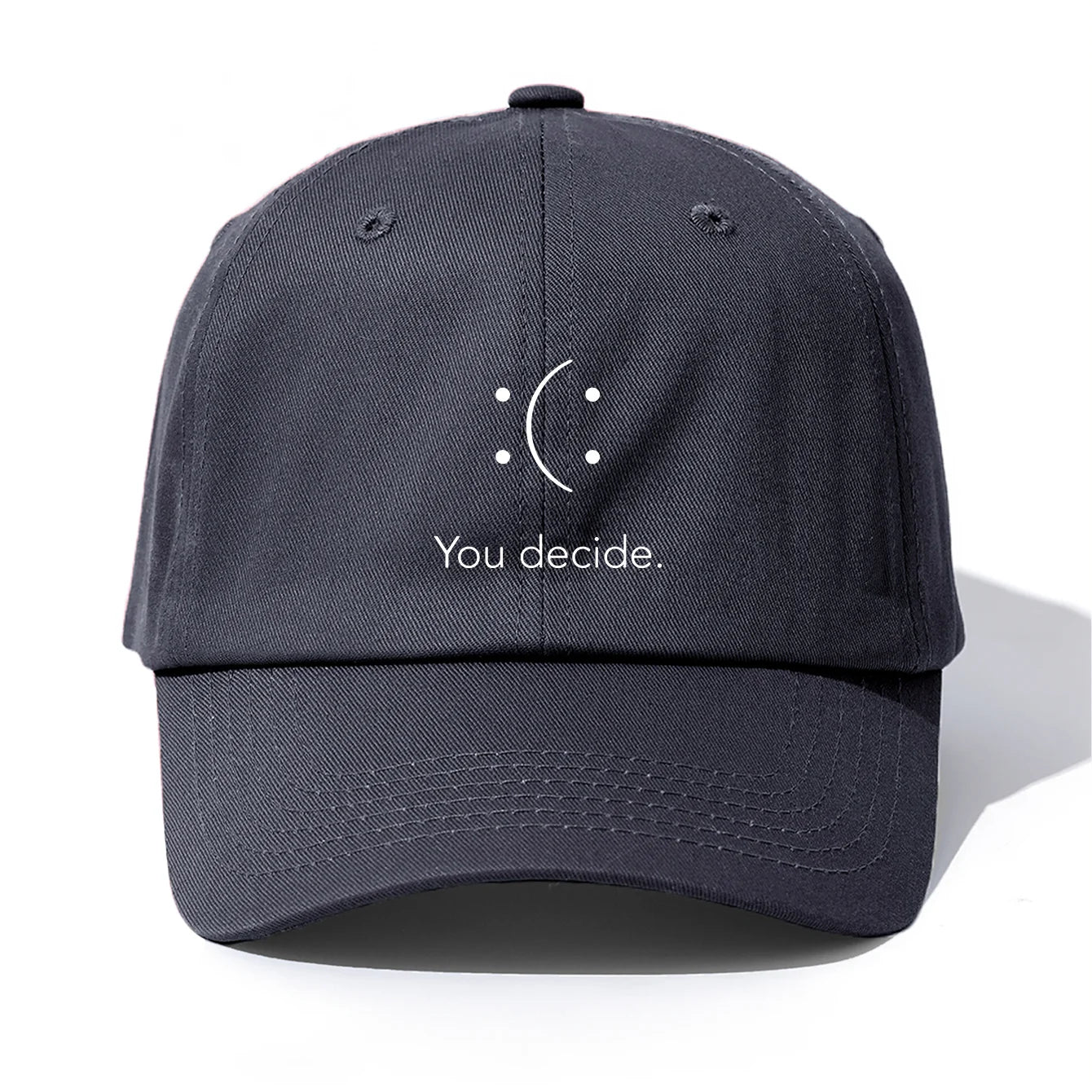 YOU DECIDE Print Baseball Cap For Adults