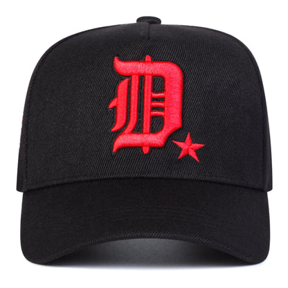 Unisex Gothic D Letter Embroidery Side DUMMY FRESH Baseball Caps Sunscreen Hat