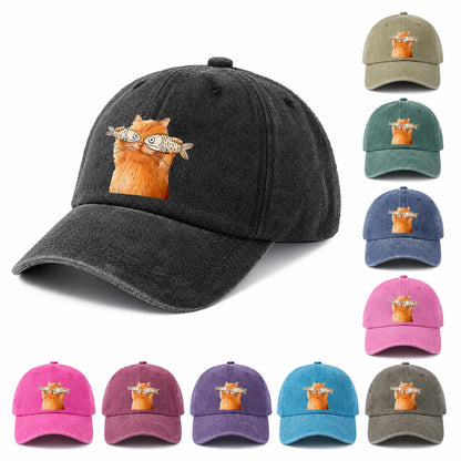 Cute Cartoon Animal Character Graphic Baseball Cap