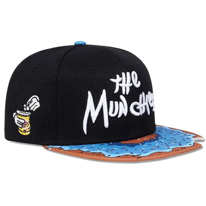 Unisex Letter Embroidery Watermelon Printing Hip-hop Hats Snapback Cap Baseball Caps Sunscreen Hat