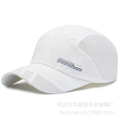 Summer Thin Men's Hat Sweat-absorbing Net Hat Fishing Hat Baseball Cap