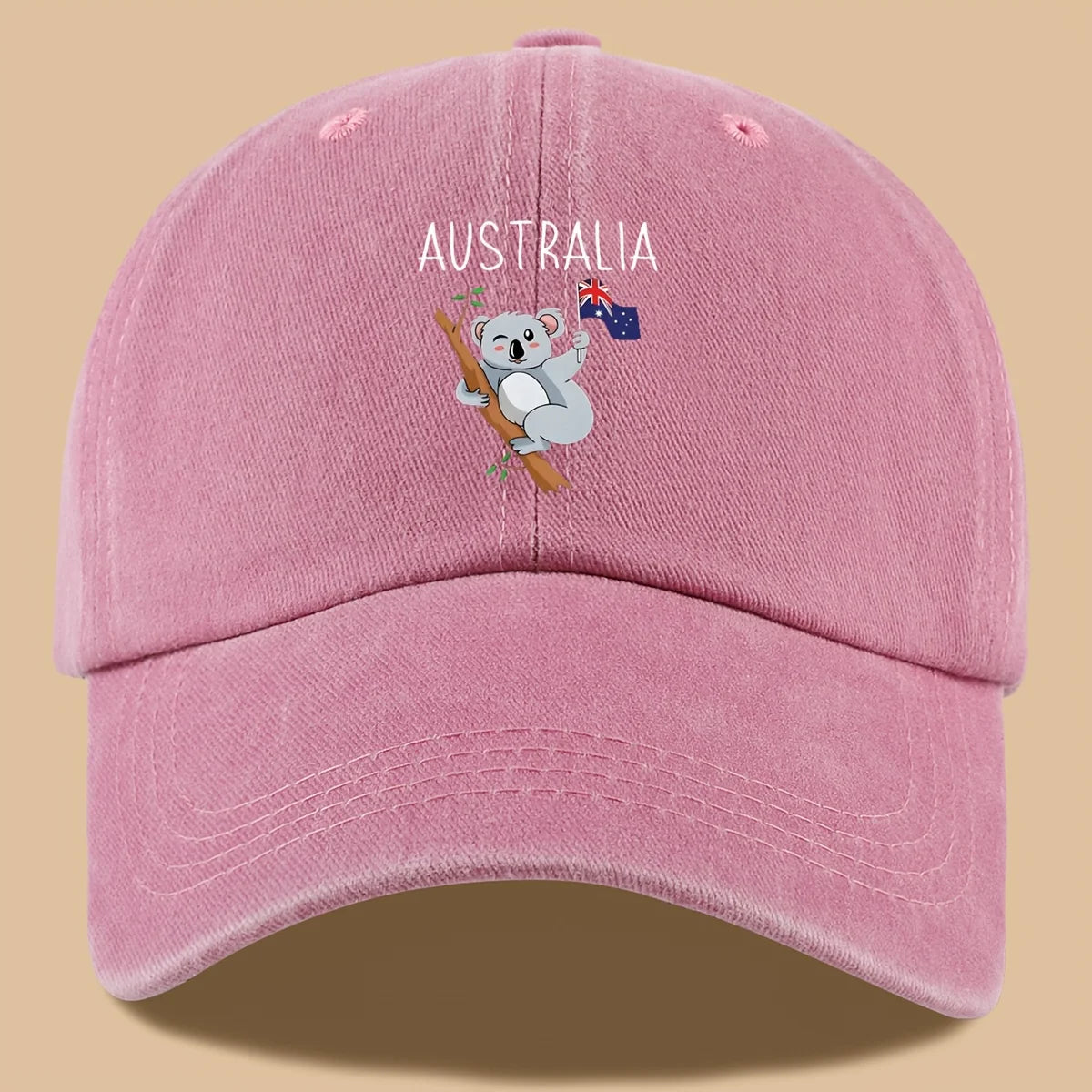 Australia Koala & Flag Baseball Cap