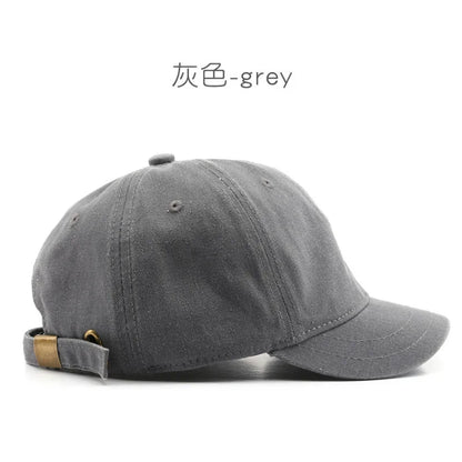 Four Seasons Fashion Short Brim Cotton Baseball Caps
