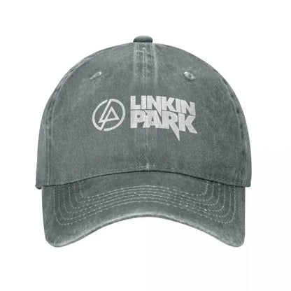 Linkins Meteora Minutes To Midnight Men Women Baseball Caps Parks Hunting Distressed Washed Hat Vintage