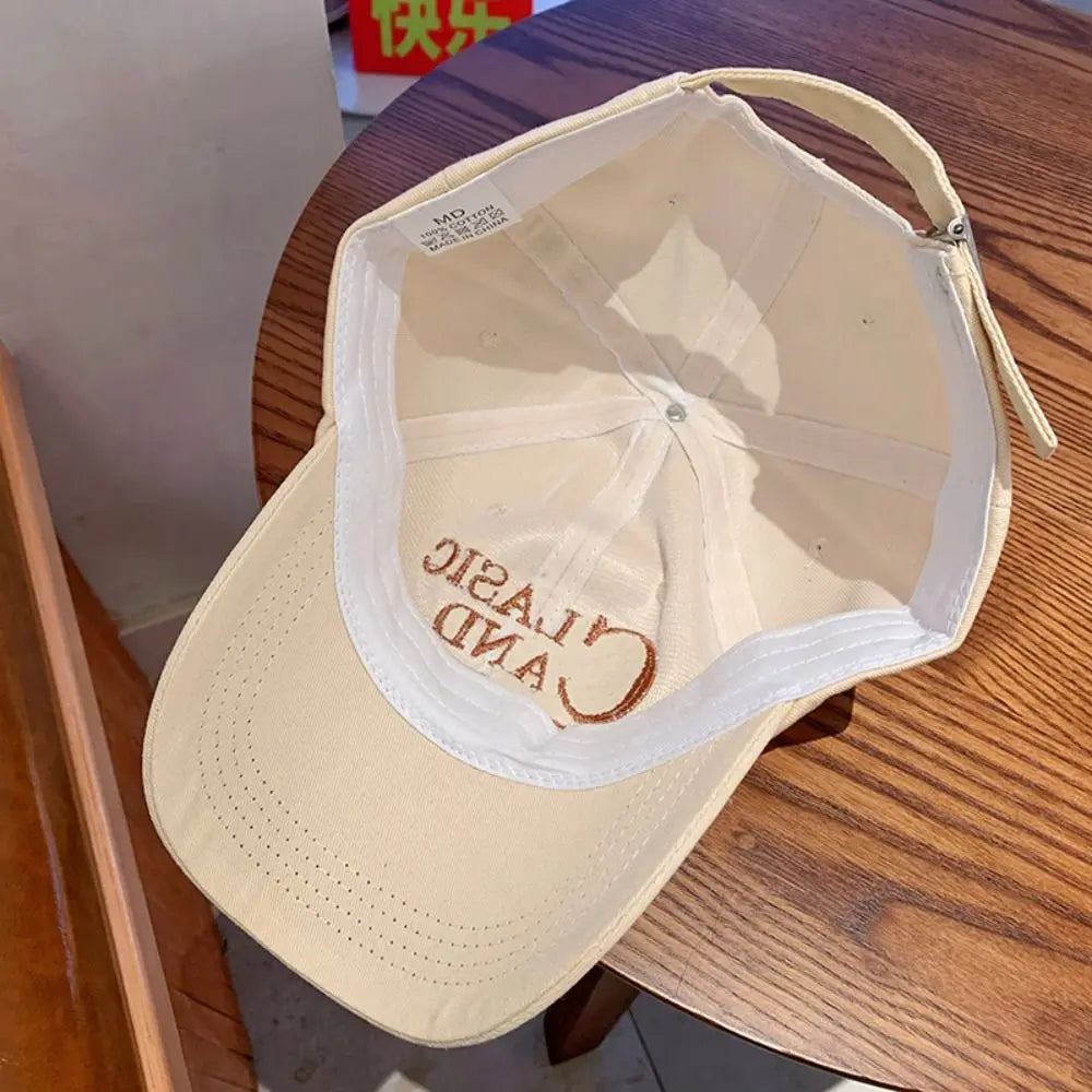 Breathable Wide Brim Summer Hat Coffee Brown Sunshade Hat Baseball Cap