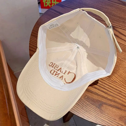Breathable Wide Brim Summer Hat Coffee Brown Sunshade Hat Baseball Cap