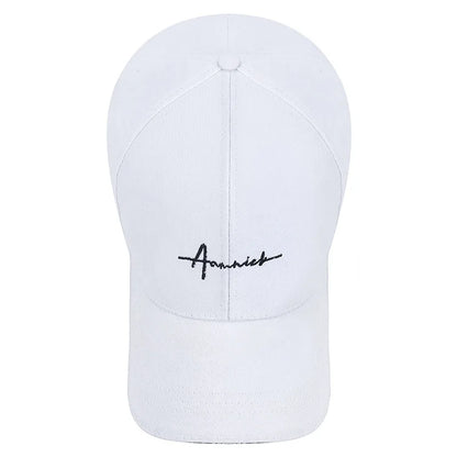 Embroidered Letter SunShade Breathable Baseball Cap