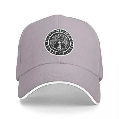Unisex Baseball Hats Nordic Viking Scandinavn Odin Symbol Baseball Caps