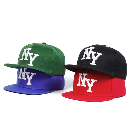 Unisex Letter Embroidery Hip-hop Hats Baseball Caps Sunscreen Hat Sports Cap Snapback Caps