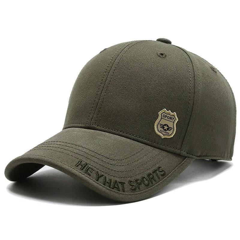 Male Leisure Cotton Sport Hat Adult Hiphop Baseball Hats