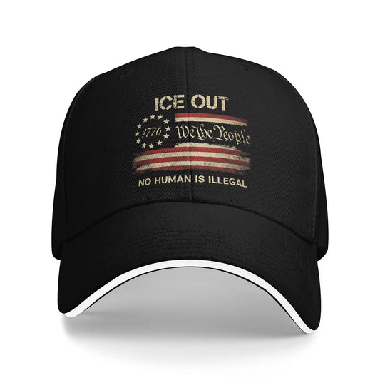 Ice-Out Sun Baseball Cap For Men Women