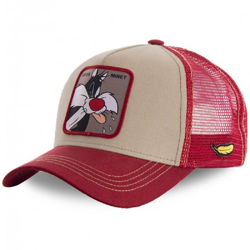 New High Quality Brand Anime Cartoon Snapback Cotton Baseball Cap Men Women