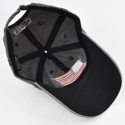 Unisex Tactical Military Baseball Cap Fashion Cotton USA American Flag For Men Women