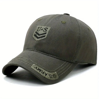 Outdoor Men's Camouflage Hat Trendy Embroidered Baseball Cap